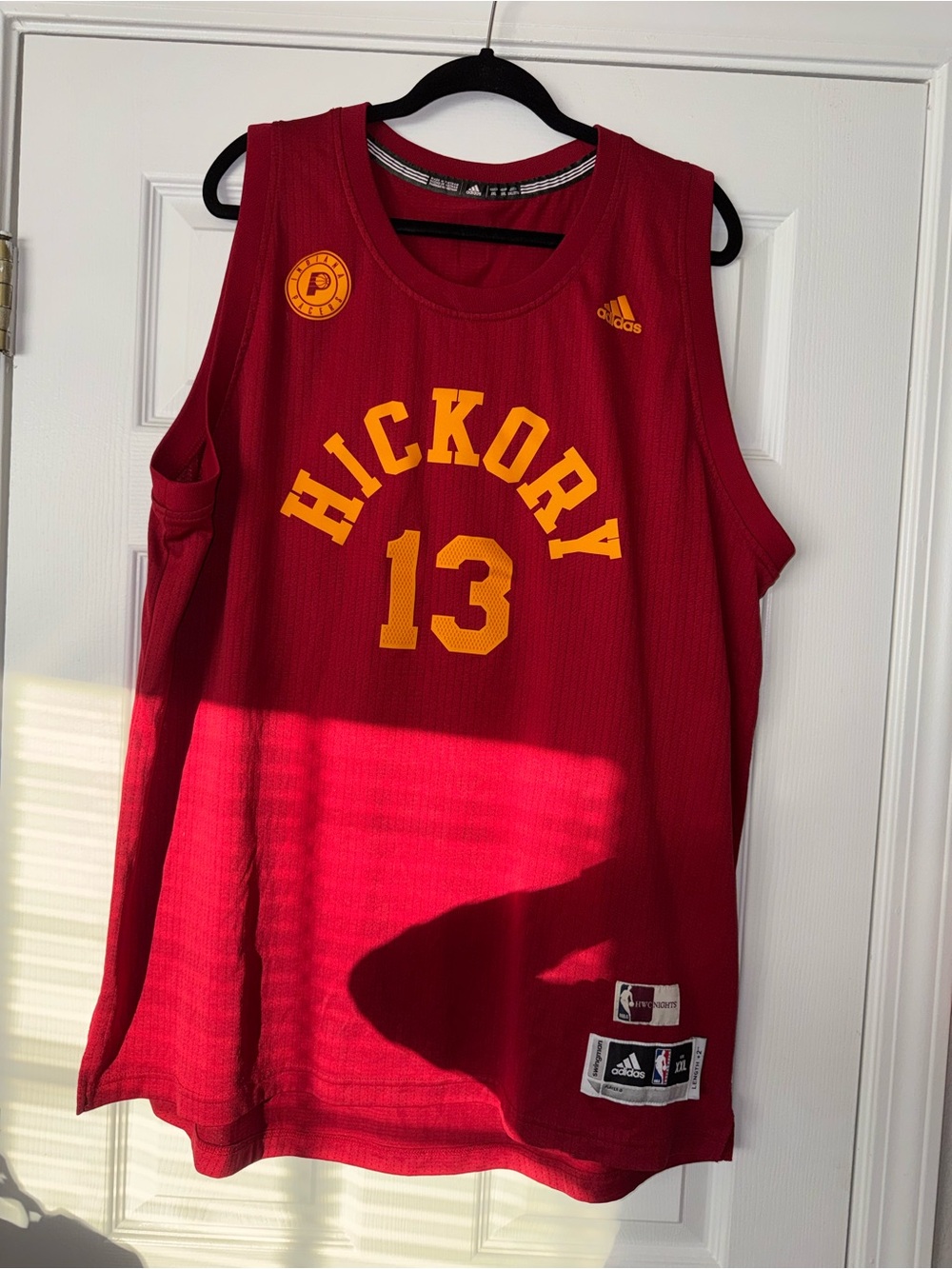 Rare NBA Paul George Hickory Pacers Jersey Men’s XXL